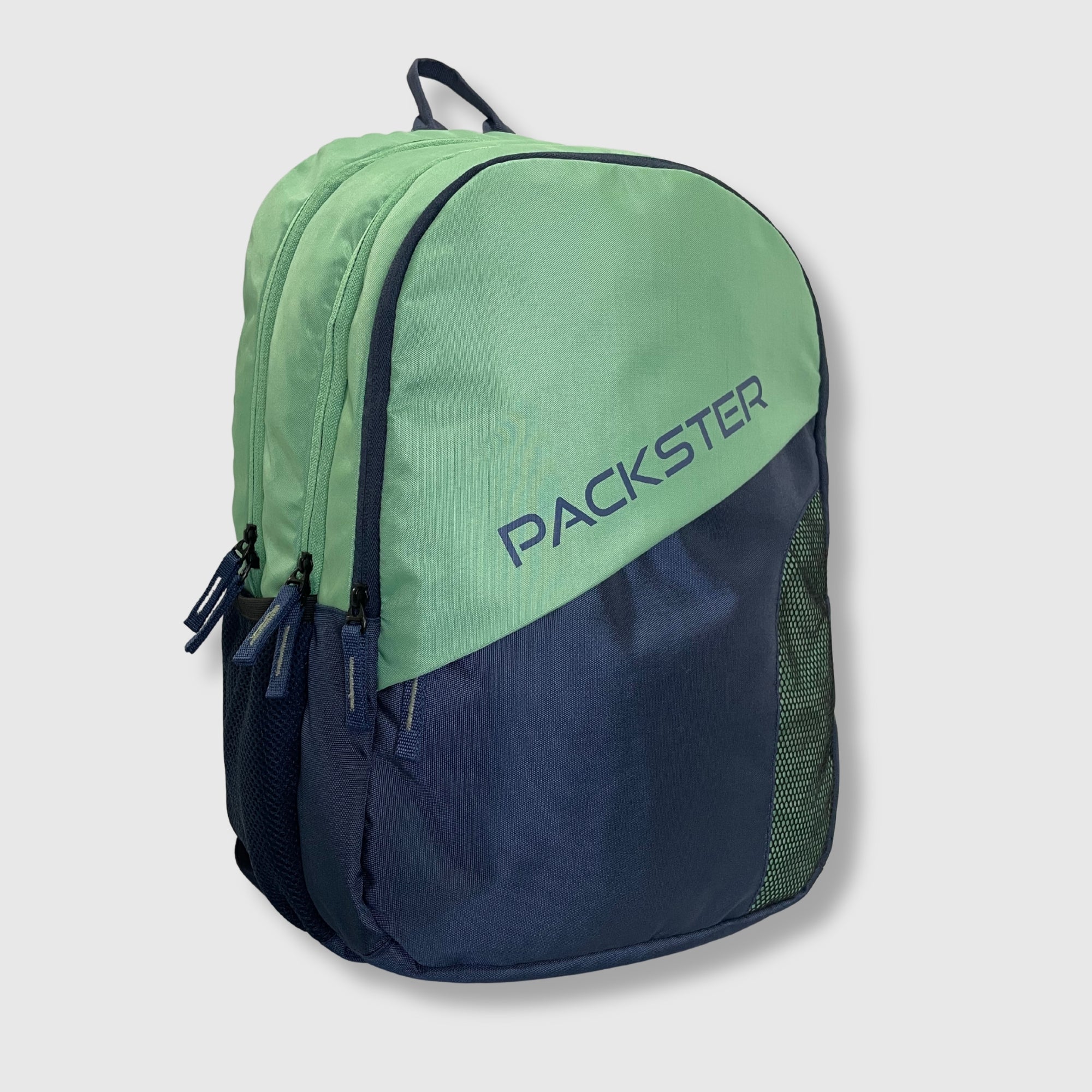 PACKSTER green Laptop Backpack – 35L Water-Resistant Bag with Padded Laptop Sleeve for College & Travel