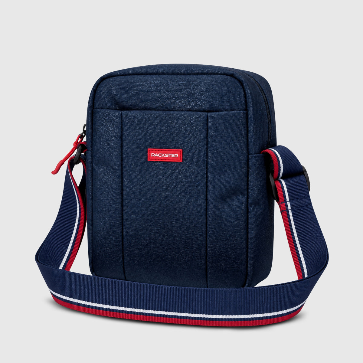 Packster Linear 6L Navy Blue Crossbody Sling Bag for Men & Women