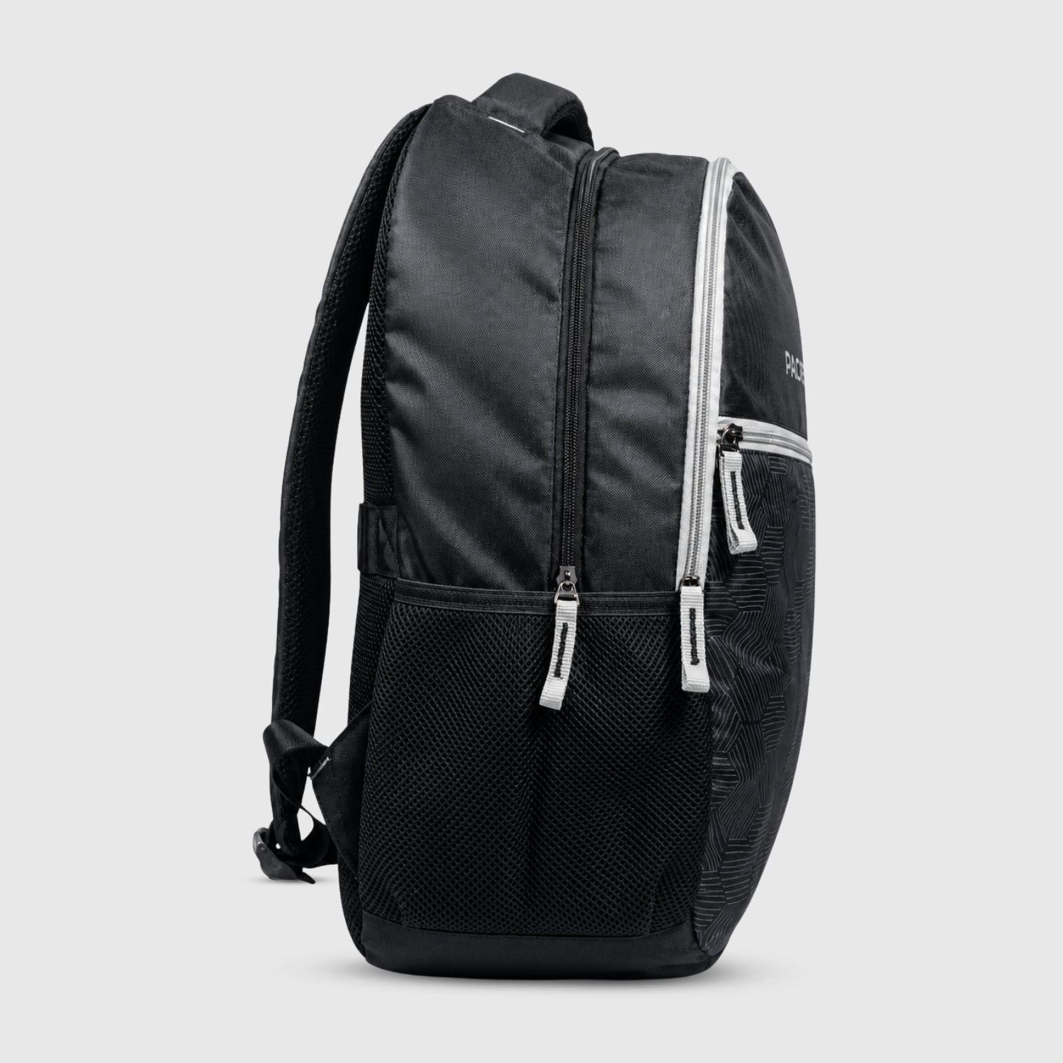 black travel backpack