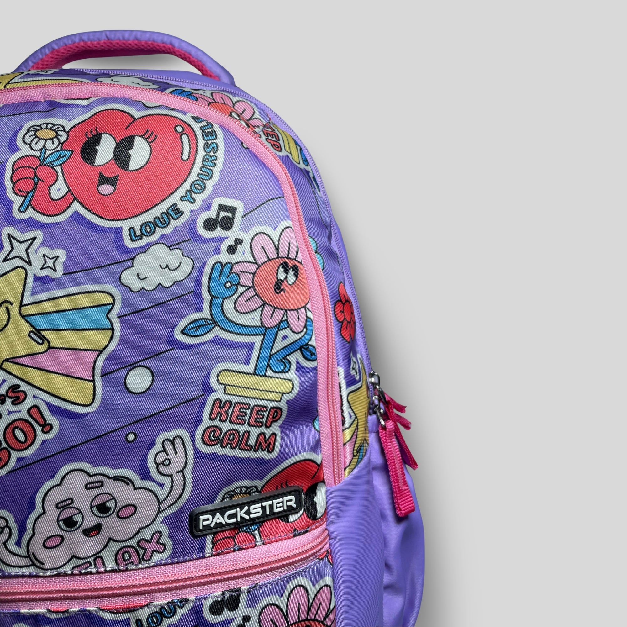 Packster BTS Series – BTS-RELAX Backpack – Lavender | 35L School & Travel Backpack for Girls