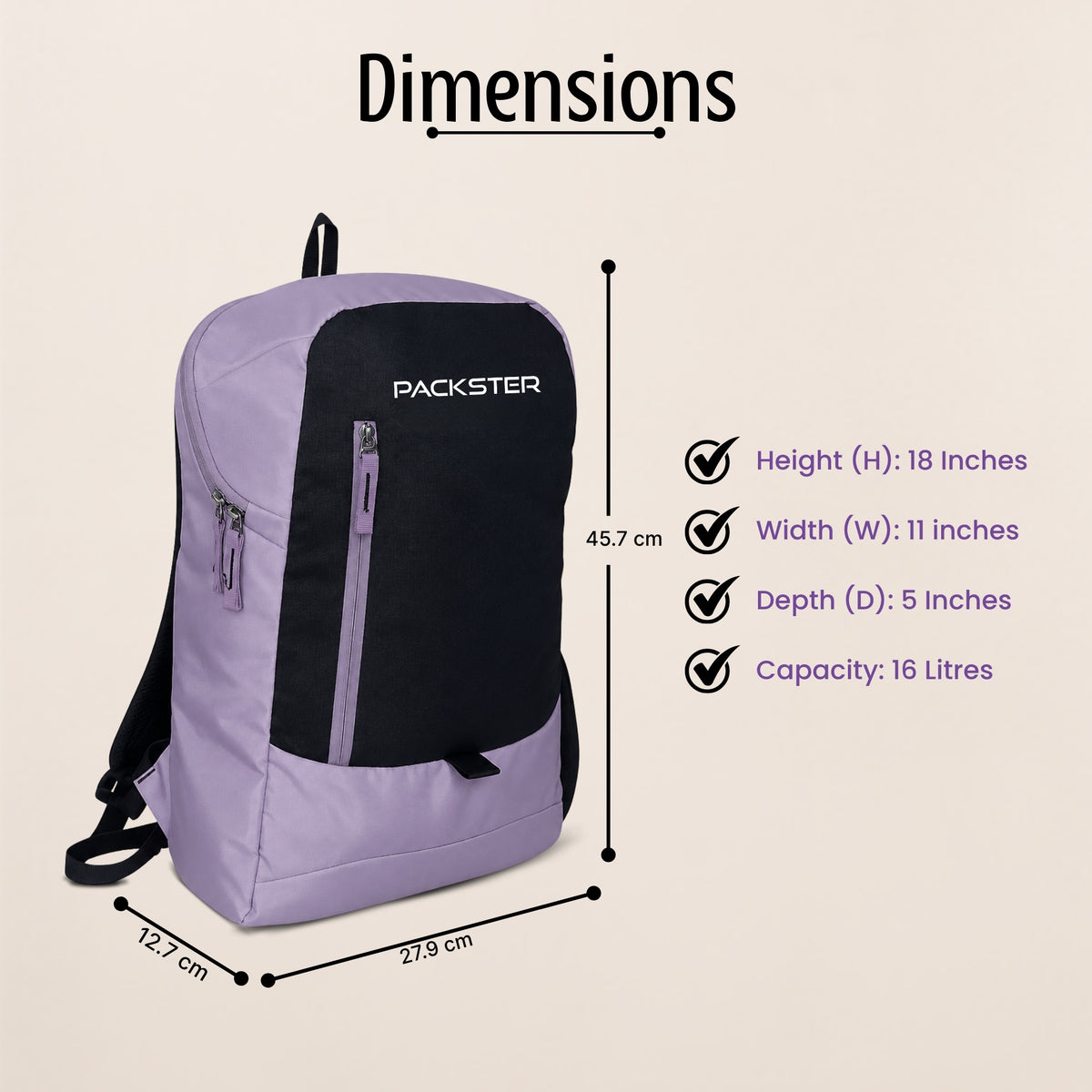 Electric Lavender Backpack