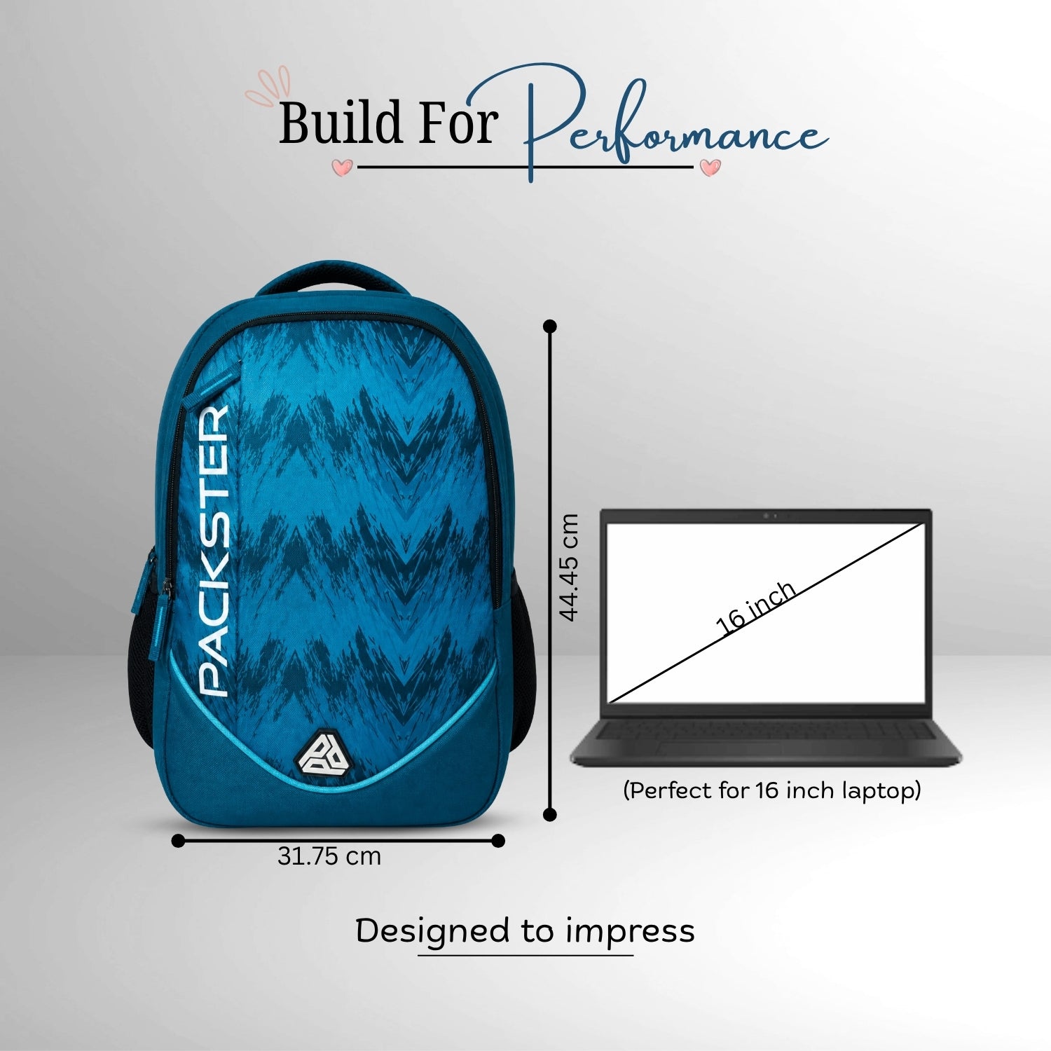 Ocean Blue Backpack