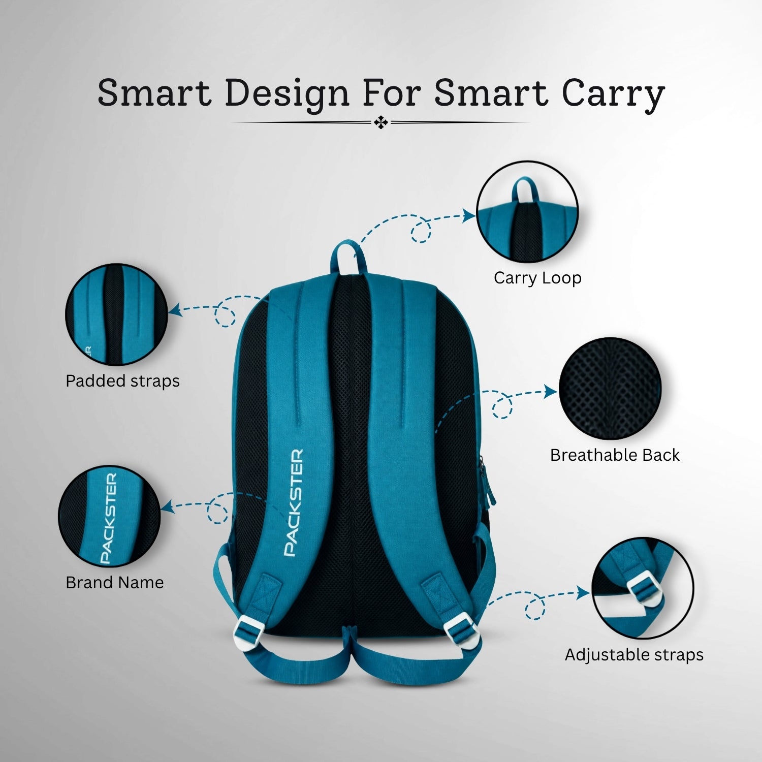 Ocean Blue Backpack