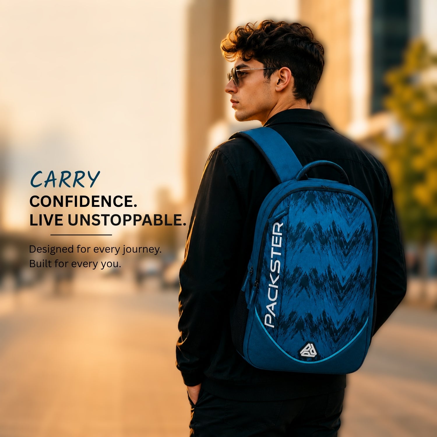 Ocean Blue Backpack