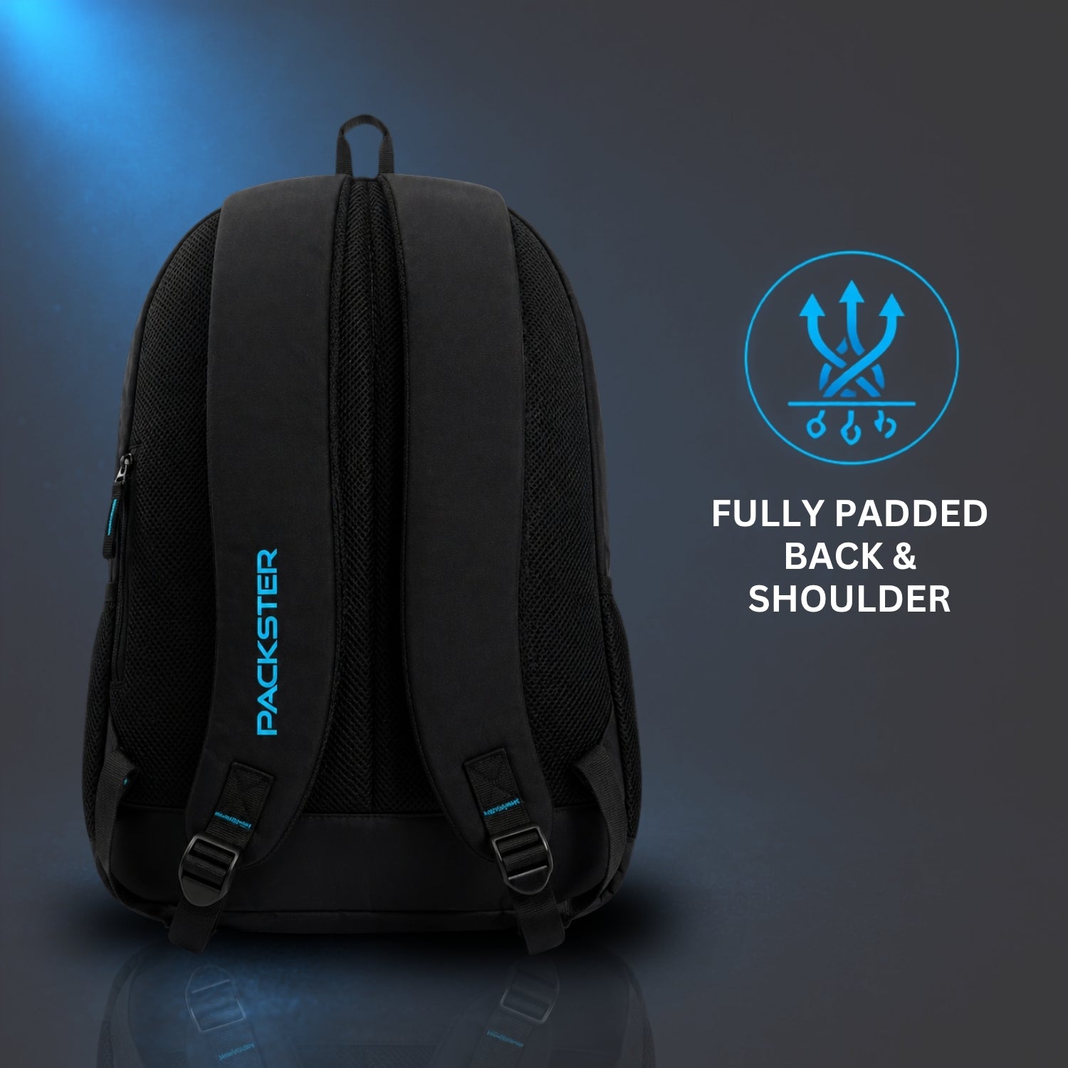  black backpack for college 