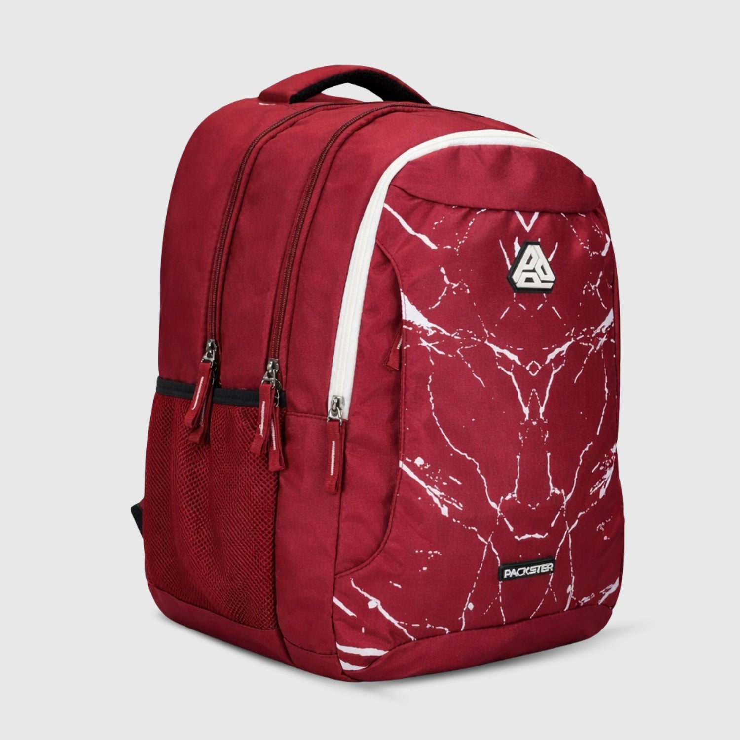 Packster BTS Spark 40L Backpack, Triple Compartment Design with Laptop Sleeve, Water Resistant Casual Office & Travel Bag for Men & Women