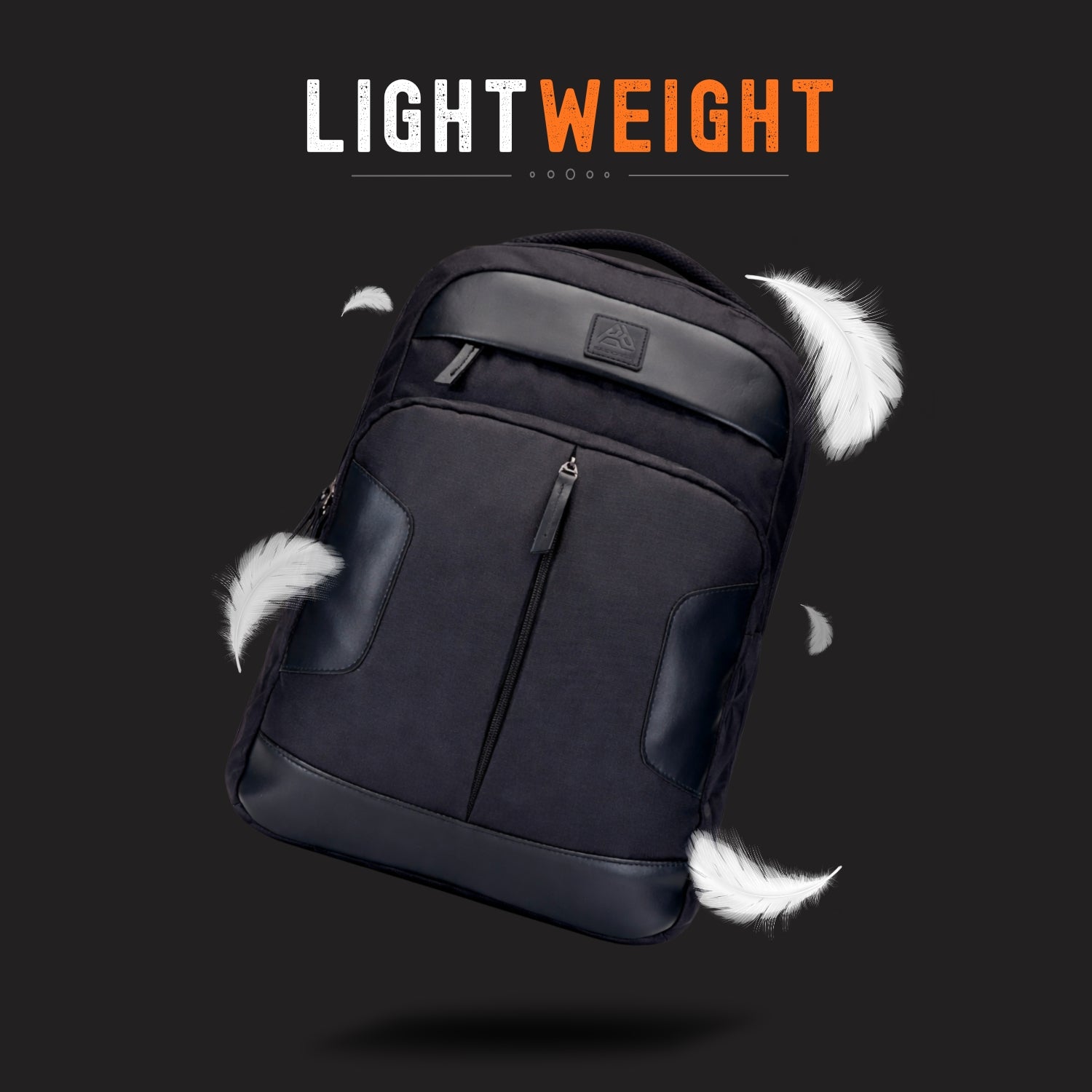  Black Laptop Backpack 