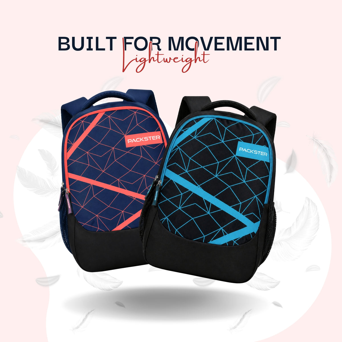Navy Blue Backpack for Men and Boys