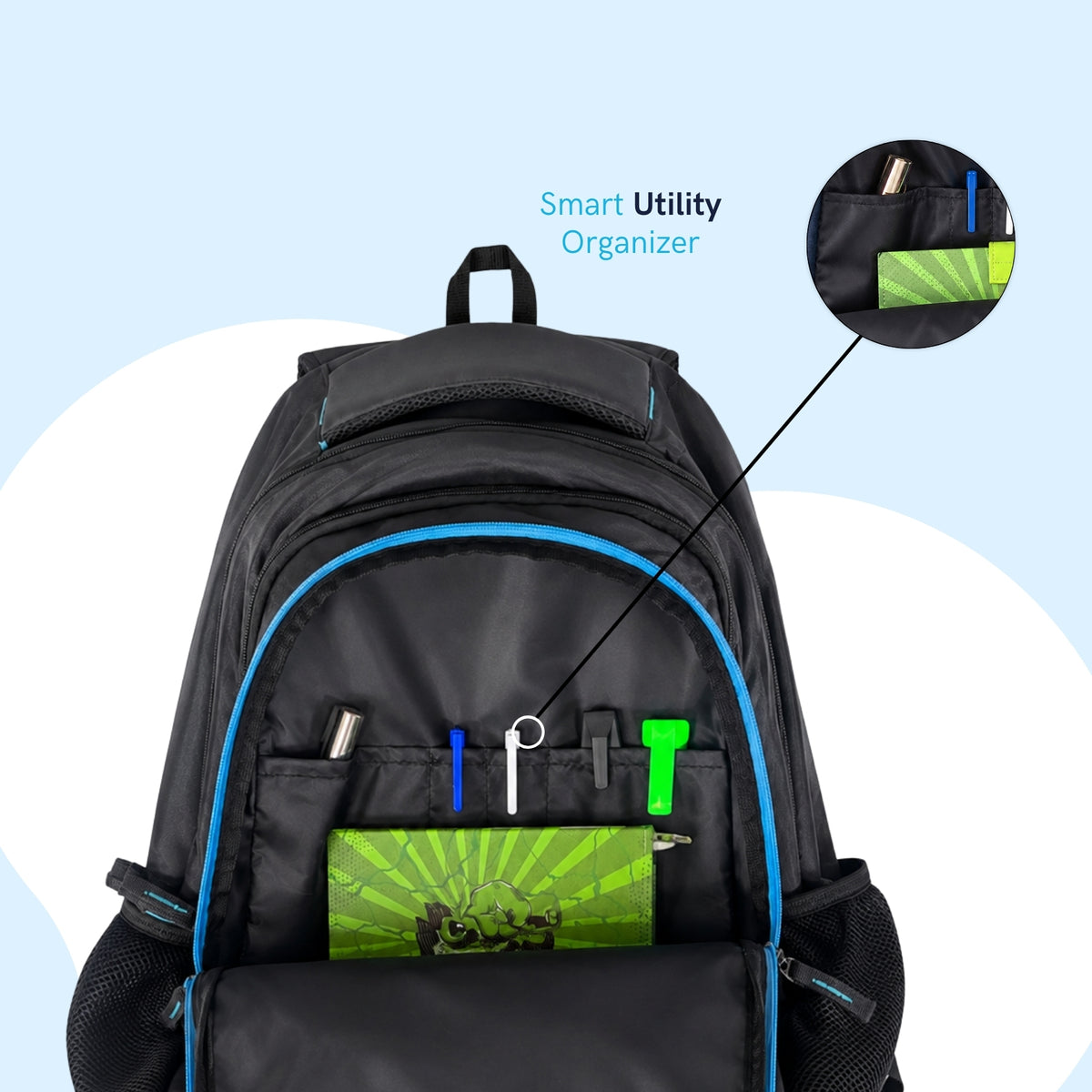  Black Backpack for College 