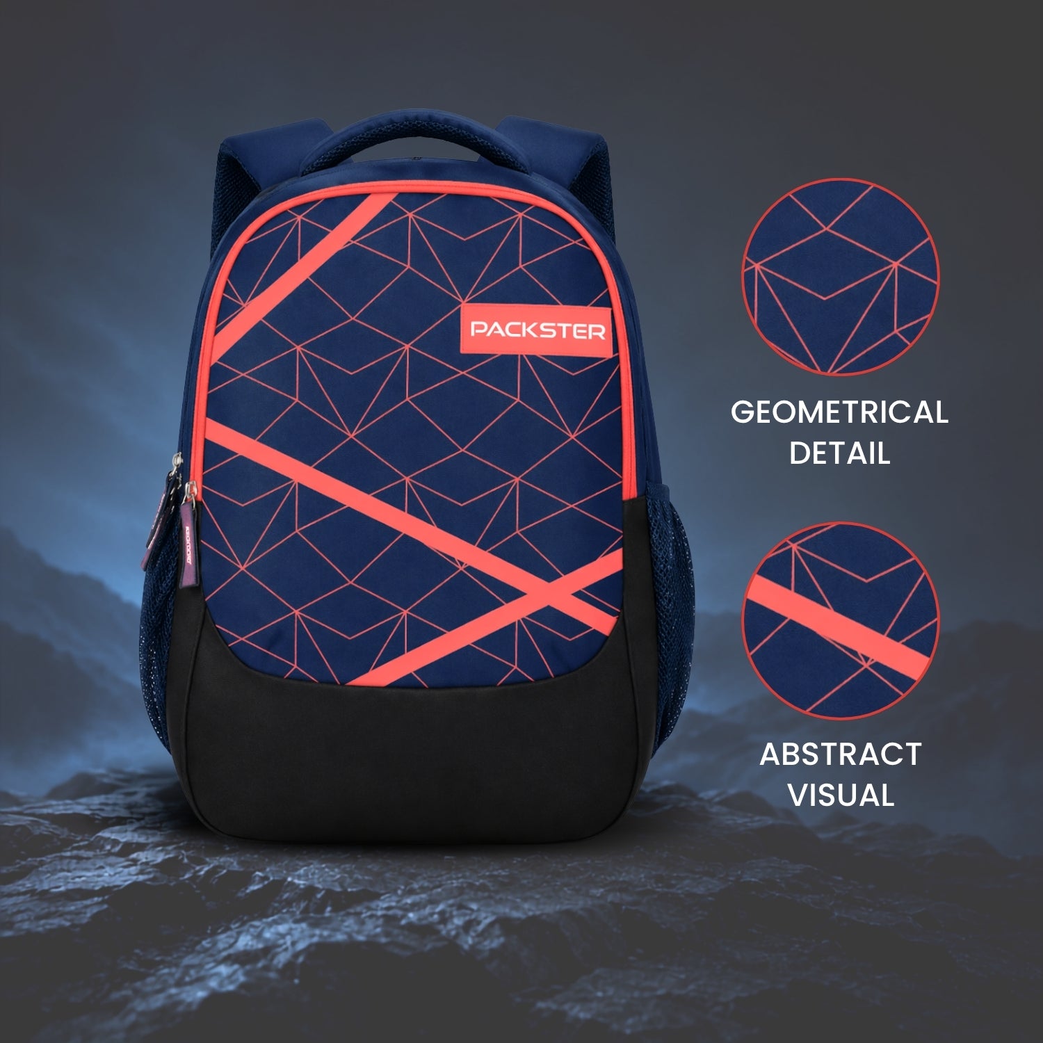 Navy Blue Backpack for Men &amp; Boys