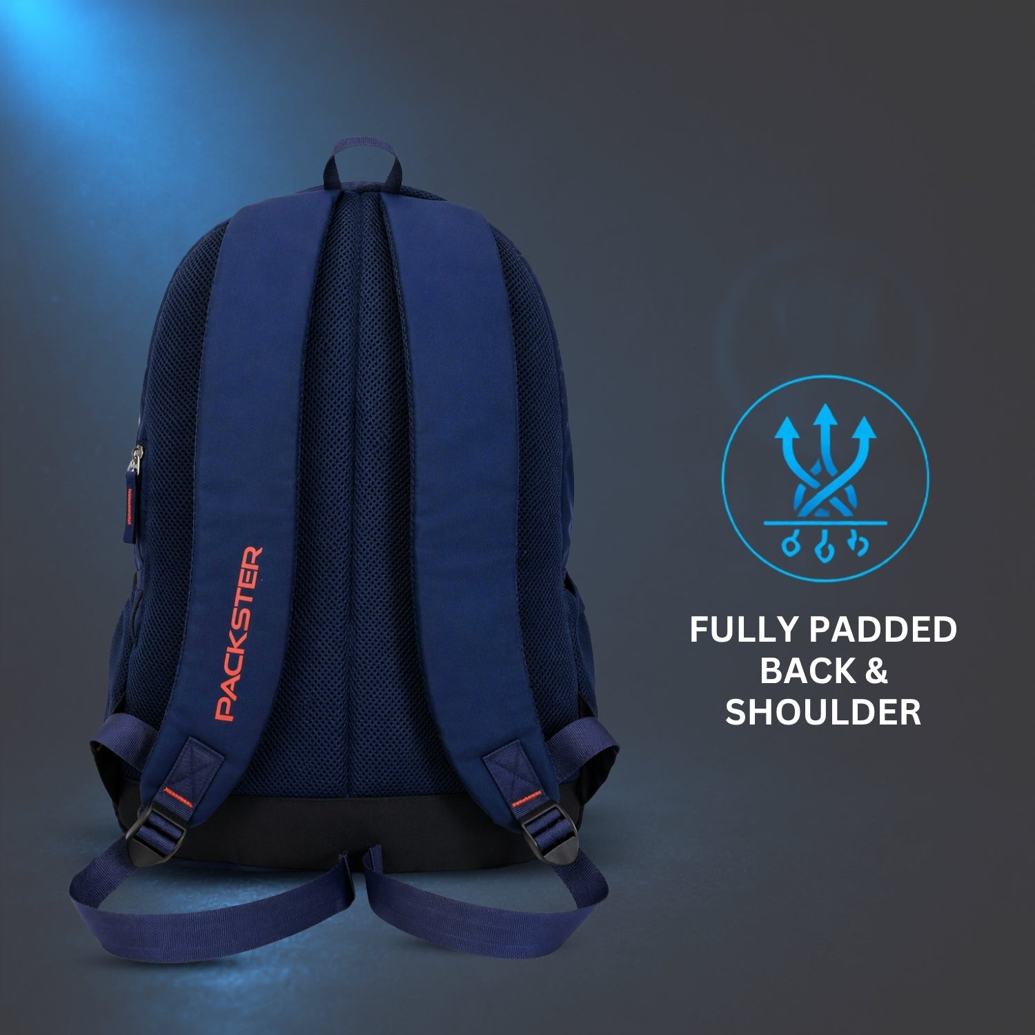 Navy Blue Backpack for Men &amp; Boys