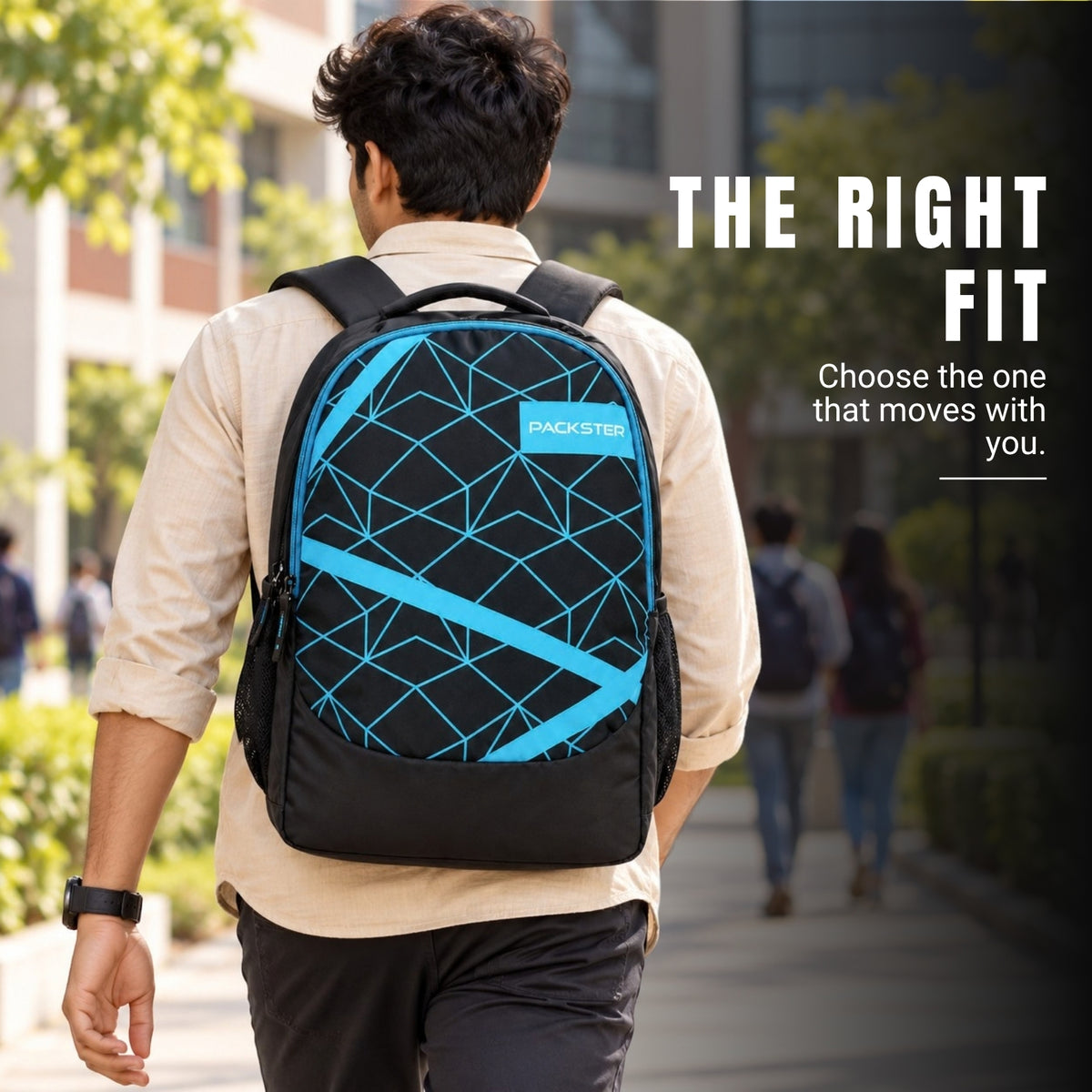  Black Backpack for College 