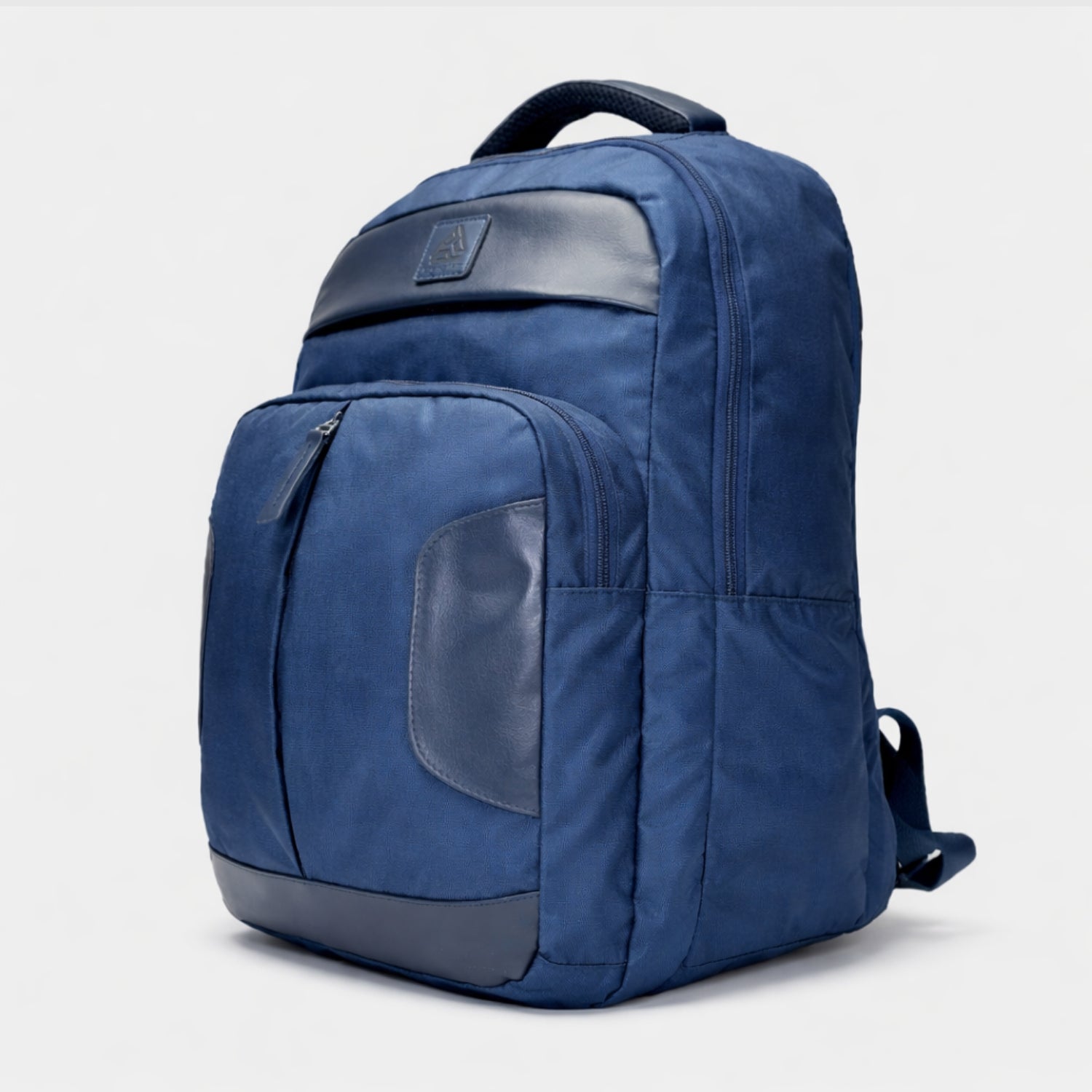 Agate 28L Laptop Backpack Navy Water Resistant Lightweight Office Travel Bag with Padded Laptop Compartment & Trolley Sleeve