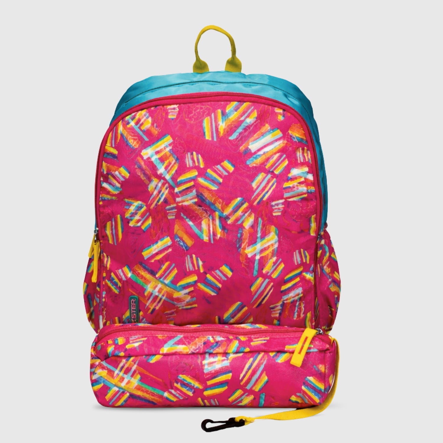 Packster Boomer Girls School Backpack 23L (Age 4–6) | Dual                    Compartment Kids Bag with Utility Organizer, Pencil Pouch | Water Resistant Lightweight School Bag