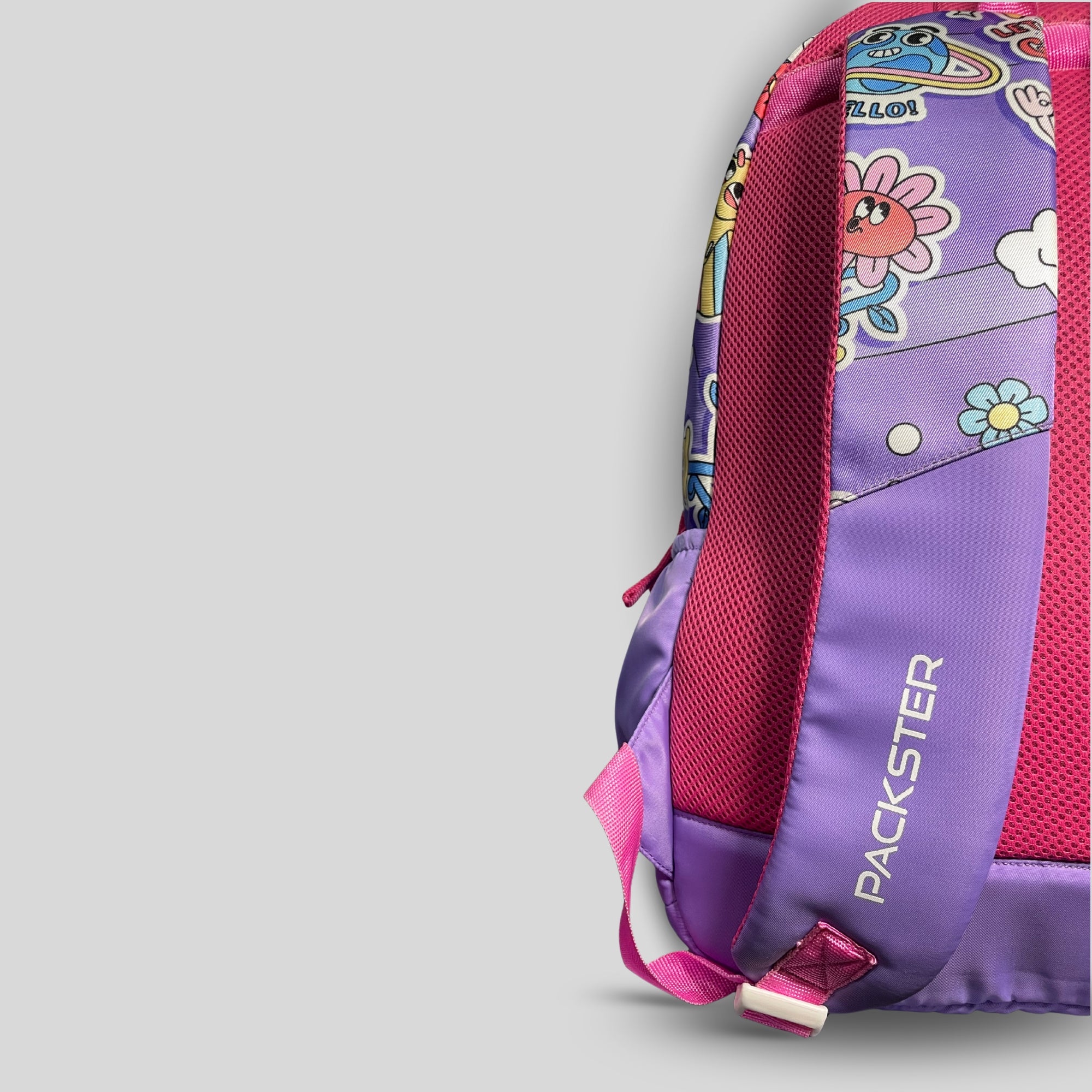 Packster BTS Series – BTS-RELAX Backpack – Lavender | 35L School & Travel Backpack for Girls