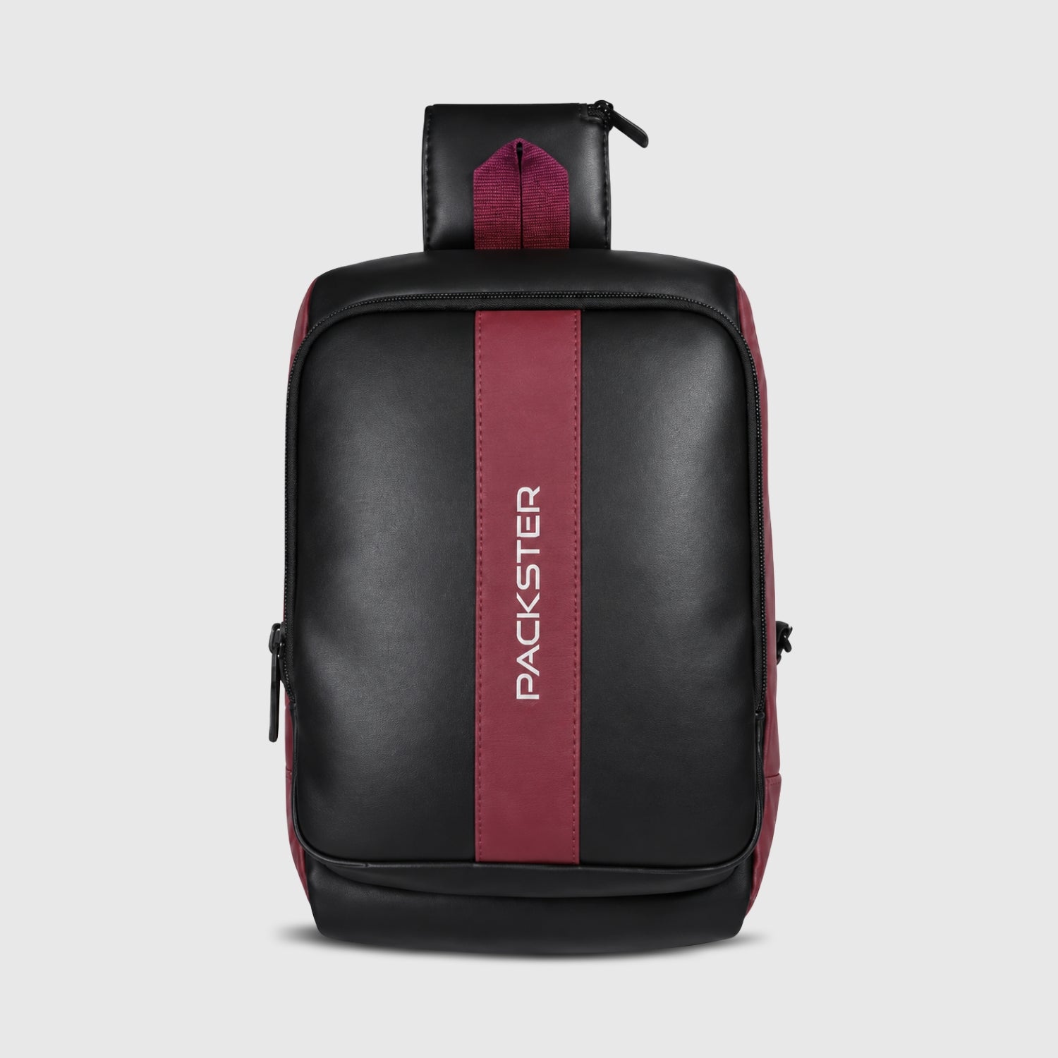 Maroon Sling Bag for Men &amp; Women