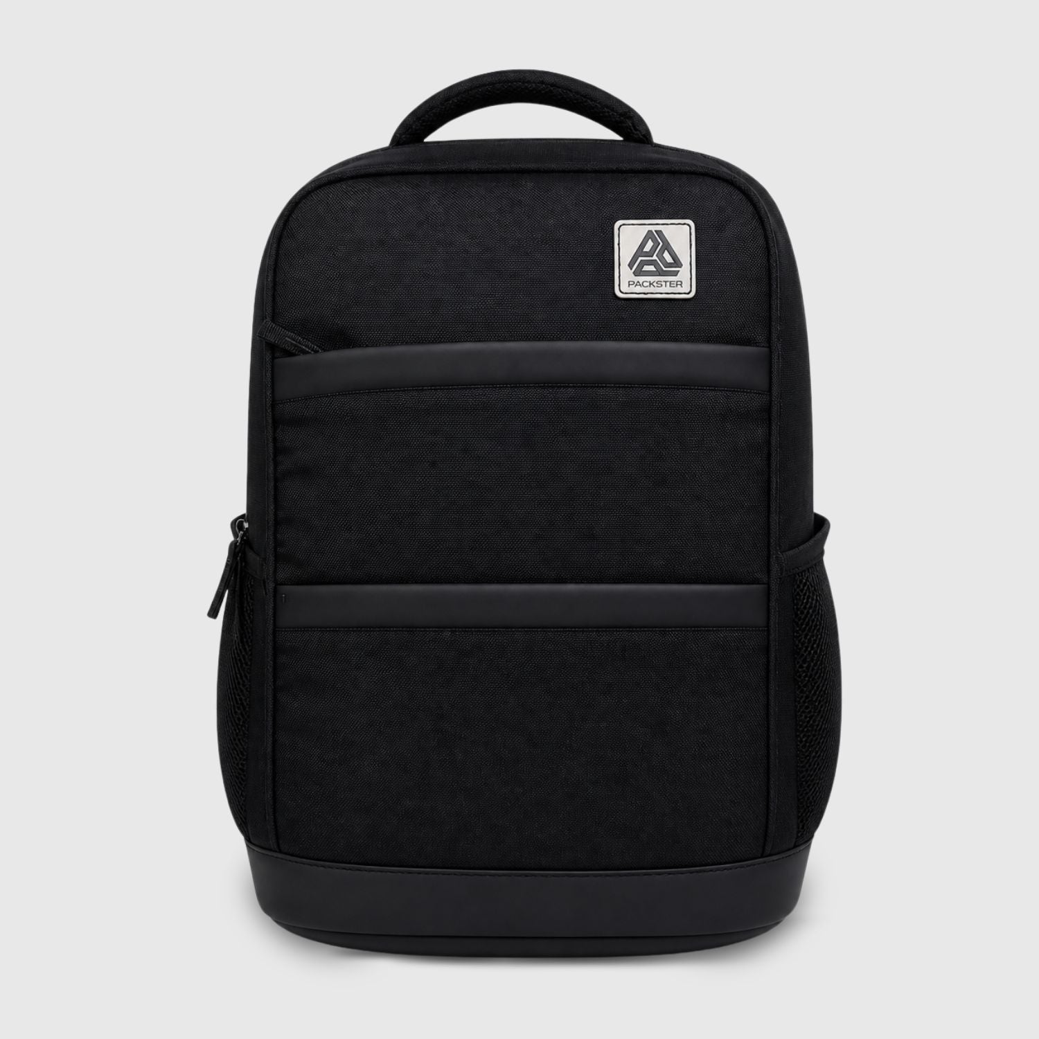 Black Office Backpack for Men
