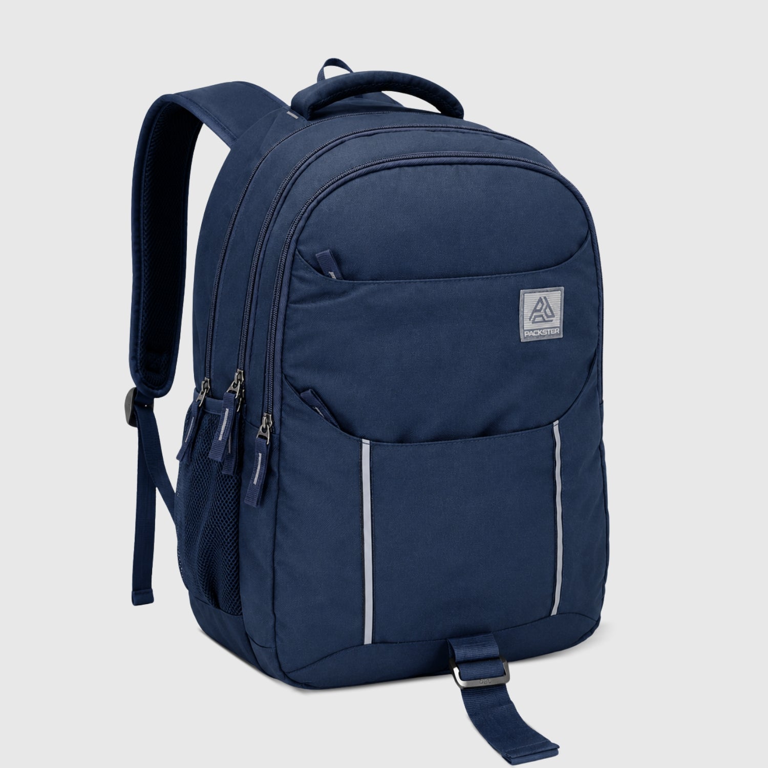 Packster BOLT Navy Blue 27L Laptop Backpack for Men & Women |  Office, College & Travel Backpack with 15.6 Inch Laptop Sleeve