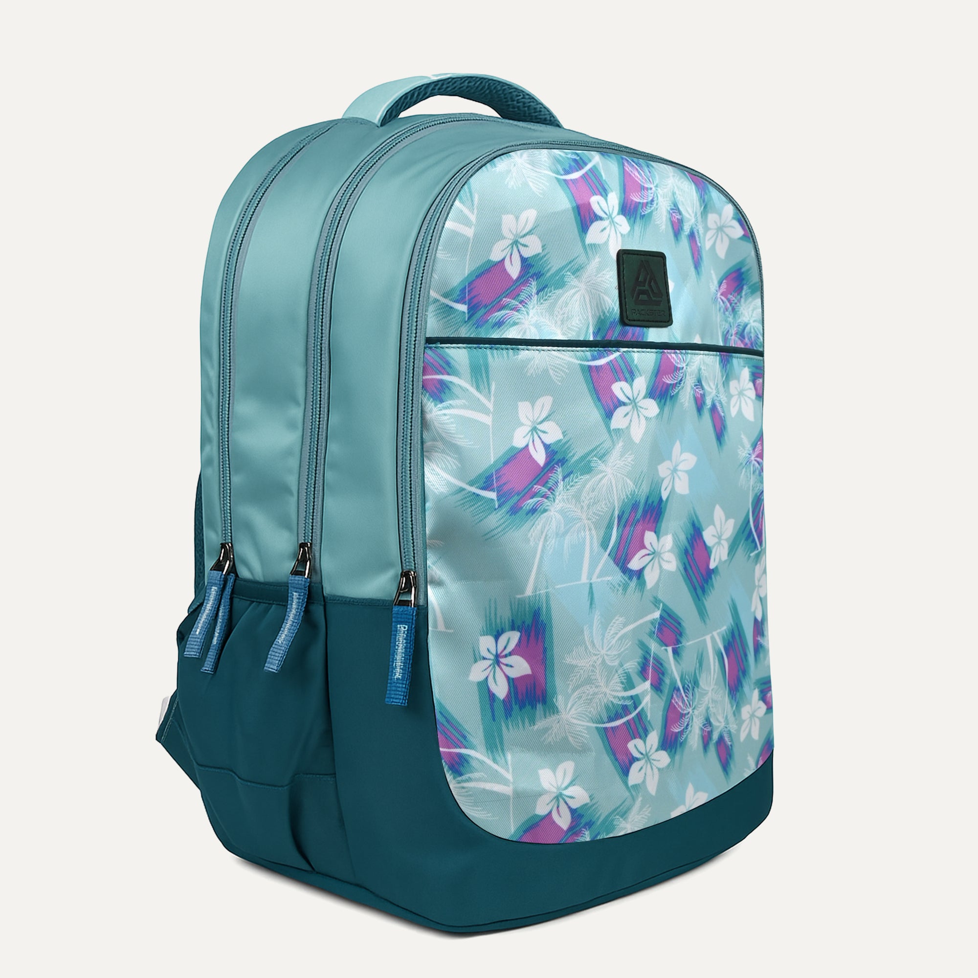 Packster BTS Series – Breeze Teal School Backpack | 35L Water-Resistant Laptop Bag for Girls
