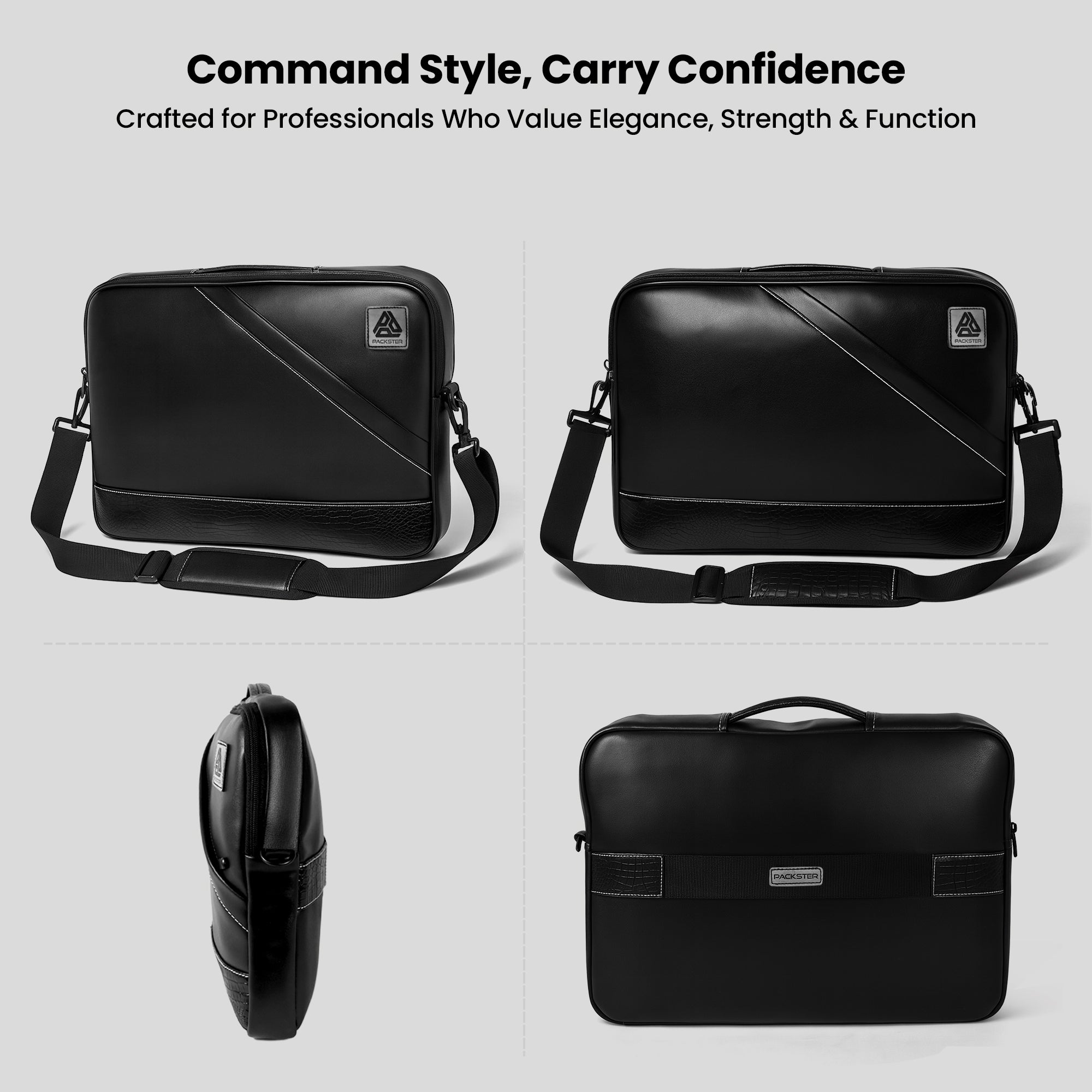 Laptop Sleeve | Croco Texture, Minimalist Design