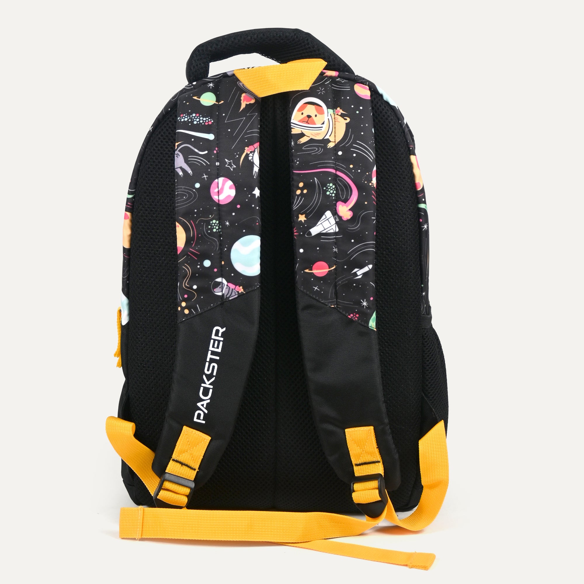 Packster BTS Series – Space Black School Backpack | 21L Water-Resistant Unisex Laptop Bag