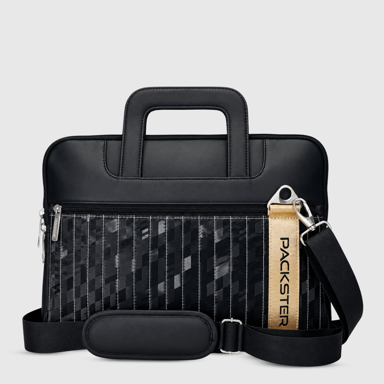 Packster KAIRO Black Laptop Sleeve for Men & Women
